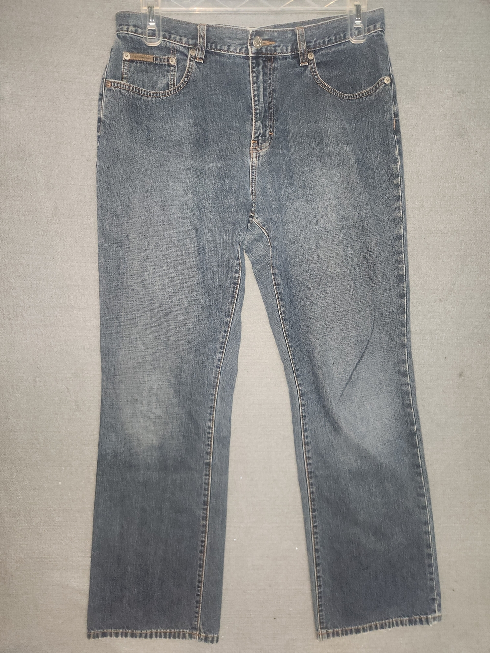 Calvin Klein Women's Straight Leg Denim Jeans in Blue #380